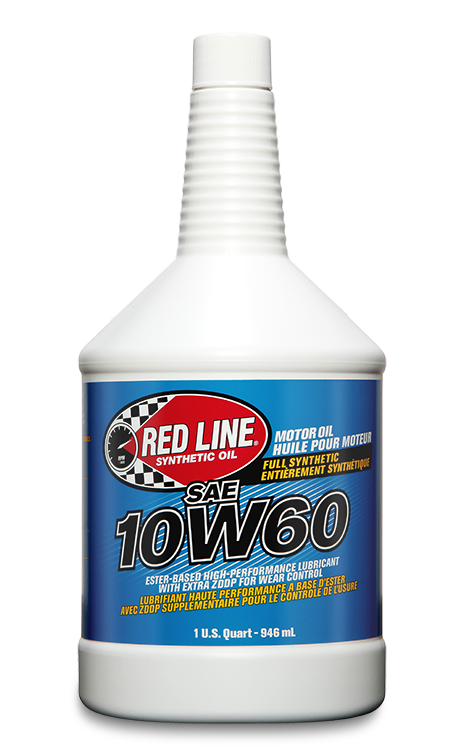 Red Line 10W60 Motor Oil - quart