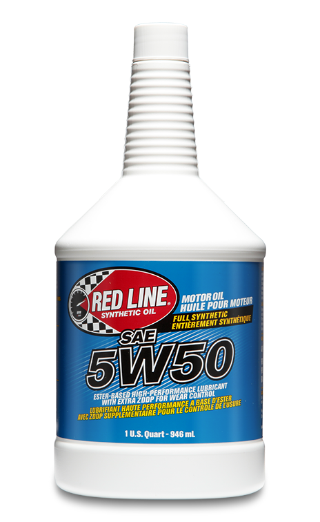 Red Line 5W50 Motor Oil - quart