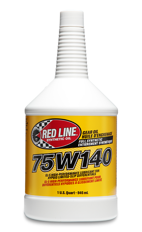 Red Line 75W140 GL-5 Gear Oil - quart