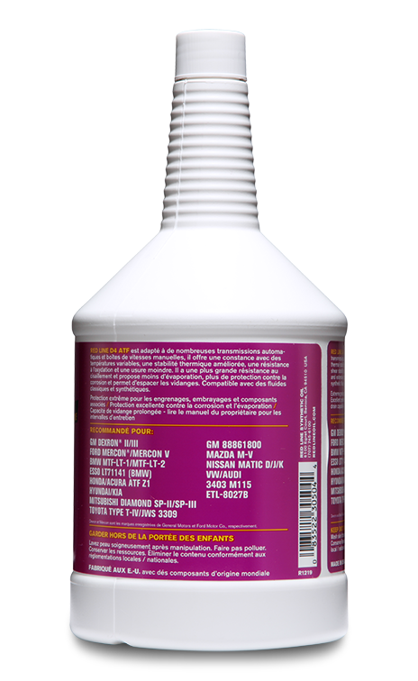 Red Line D4 ATF - quart