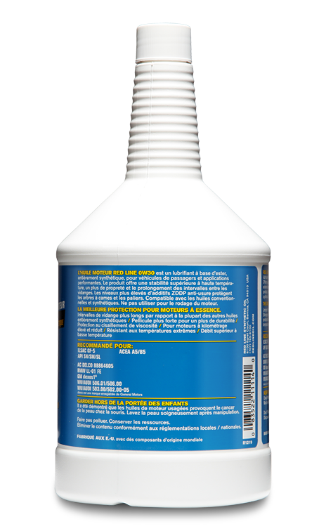 Red Line 0W30 Motor Oil - Quart